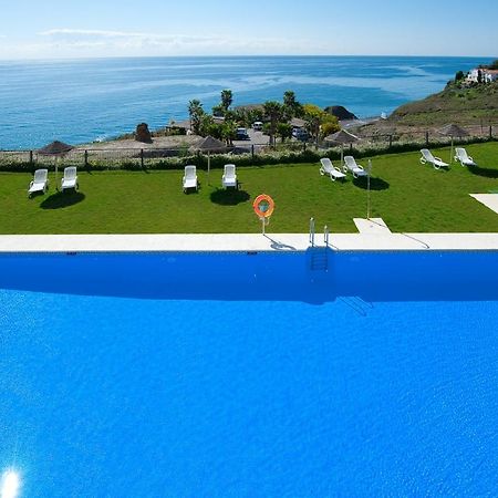 Precioso Apartamento 1 Dormitorio Con Vistas Mar Frontal Torrox Esterno foto